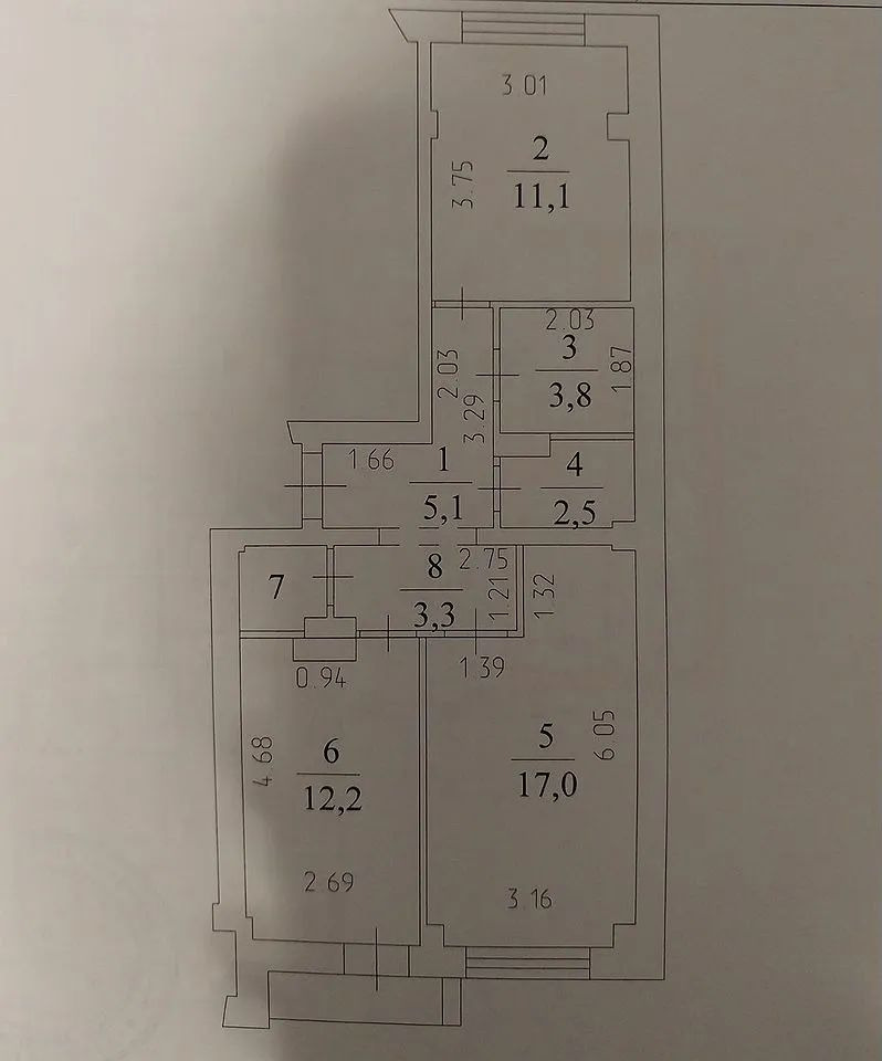 Квартира в кирпично-монолитном доме. в квартире кухня-гостинная с выходом на балкон + 2 спальни. В квартире встроенная техника, кондиционер, гардеробная, кладовая. с /у раздельный. Квартира с качественным ремонтом.